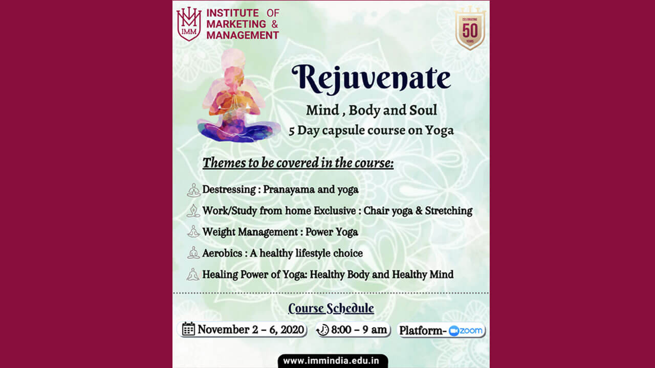 Rejuvenate Yoga for a healthy Mind, Body and Soul