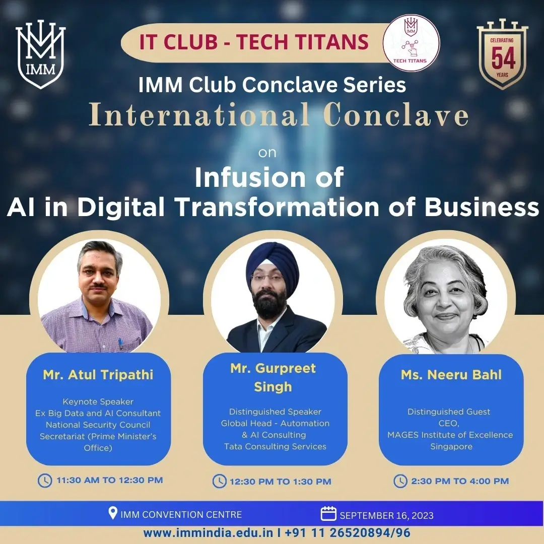 Infusion of AI in Digital Transformation of Business