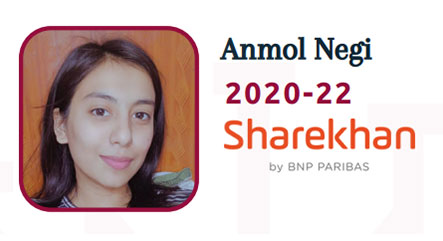 Anmol Negi - Sharekhan